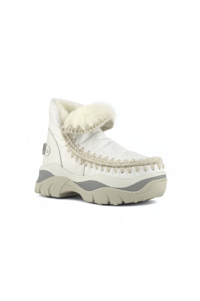 MOU CHUNKY ESKIMO SNEAKER CREMA