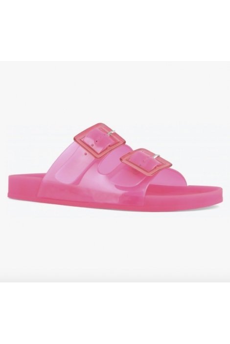 SANDALIA BIO FUCSIA CON HEBILLAS
