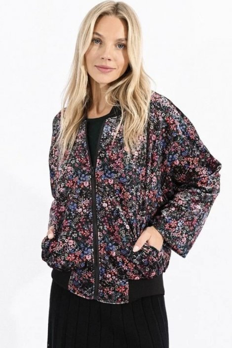 BOMBER ESTAMPADO FLORAL 2