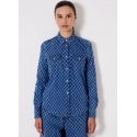 CAMISA VAQUERA ESTAMPADO GEOMETRICO