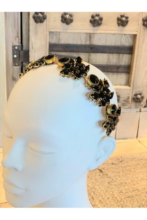 DIADEMA HOJAS STRASS 2