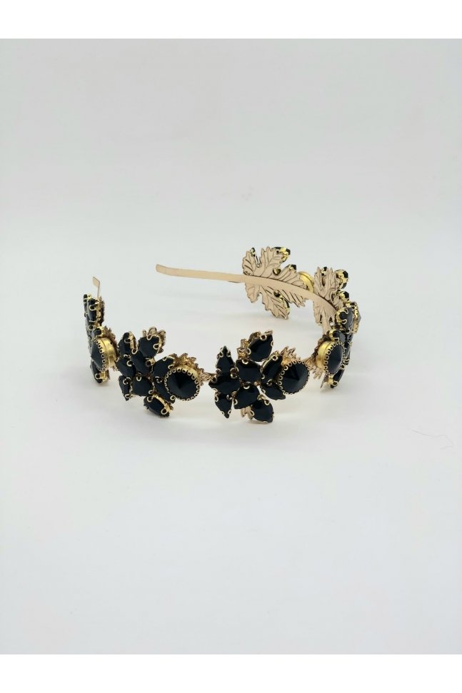 DIADEMA HOJAS STRASS