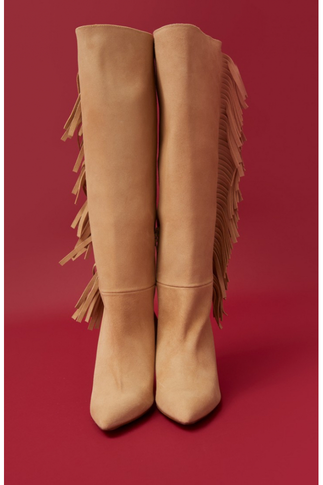 BOTAS SERRAJE BEIGE BOTAS SERRAJE BEIGE