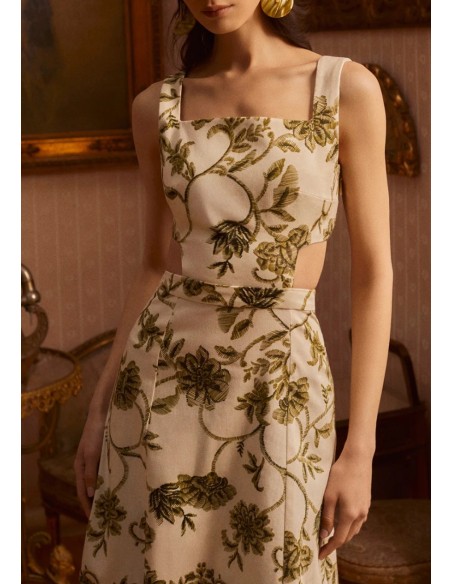 VESTIDO MARGARITA VERDE