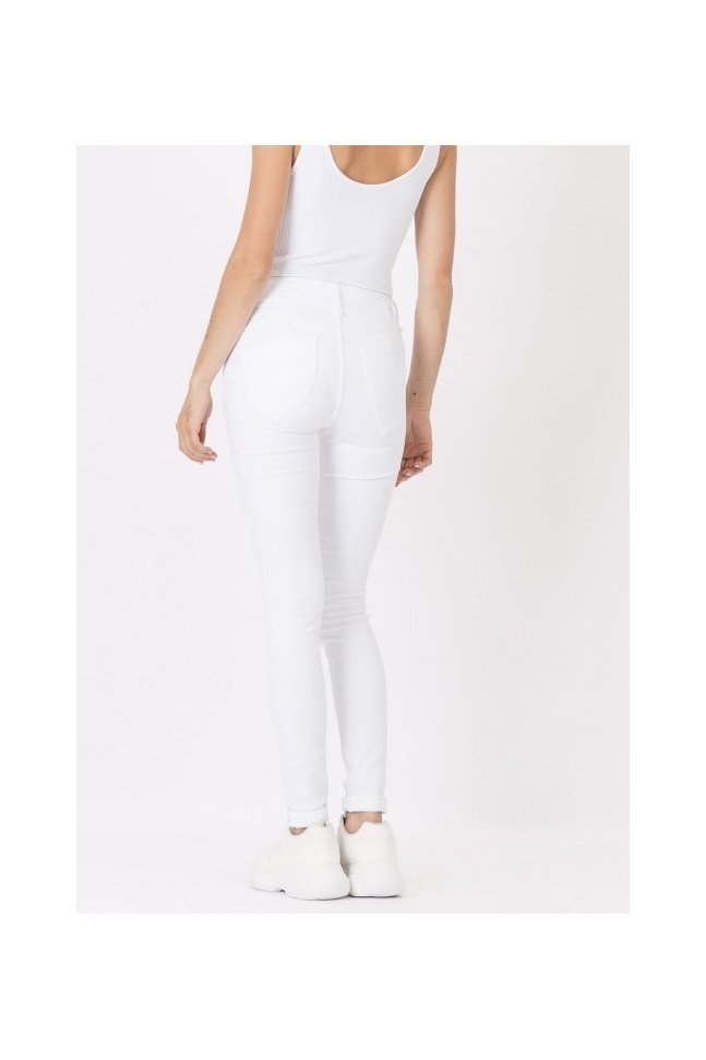 ONE SIZE DOUBLE UP WHITE