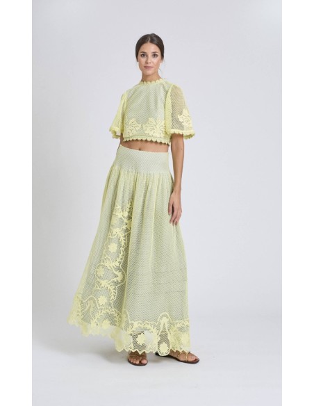 FALDA DIALA LIMA RED