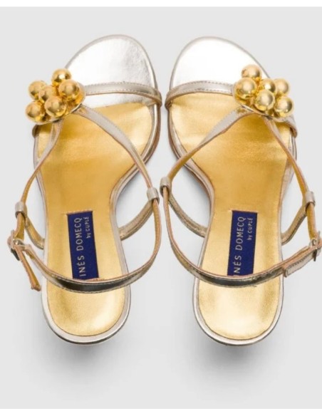 SANDALIA DÚRCAL TACÓN MEDIO