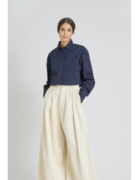 CAMISA SMOOKING CORTA