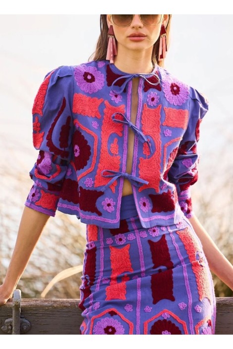 CHAQUETA AZORES MORADA