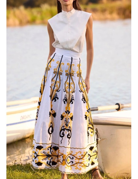 FALDA BAHAMAS BLANCA