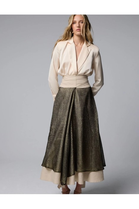 FALDA CLIO BEIGE