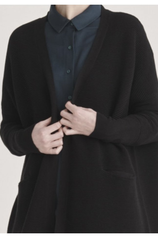 REBECON CANALE OVERSIZE NEGRO