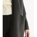 REBECON CANALE OVERSIZE GRIS OSCURO