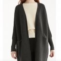 REBECON CANALE OVERSIZE GRIS OSCURO