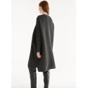 REBECON CANALE OVERSIZE GRIS OSCURO