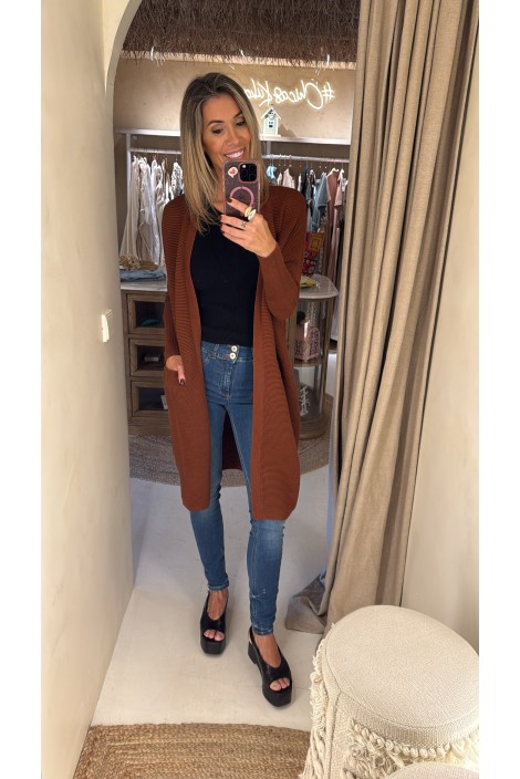 REBECON CANALE OVERSIZE BROWN 2