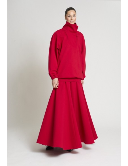 SUDADERA VANESA ROJA