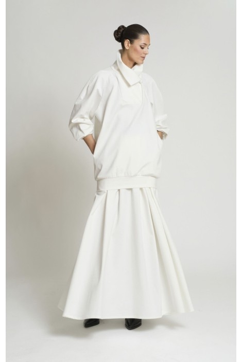 SUDADERA VANESA BLANCA