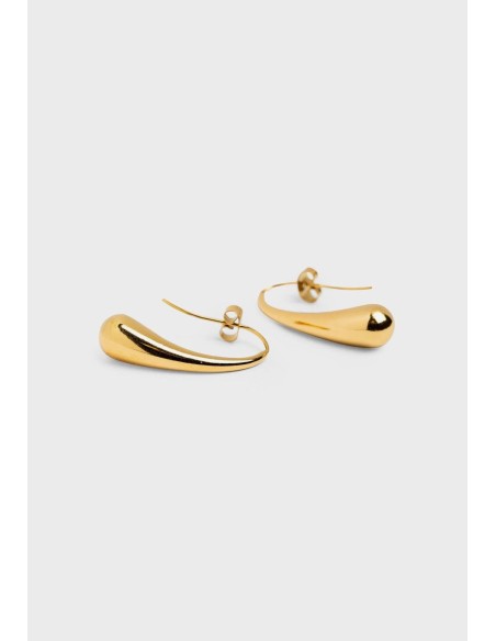 PENDIENTES SAKURA DORADO