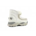 MOU CHUNKY ESKIMO SNEAKER CREMA