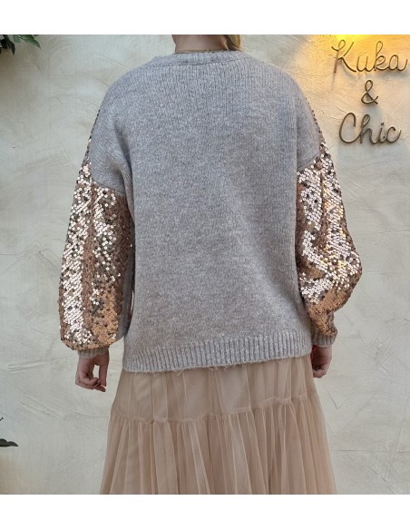 JERSEY OVERSIZE CON LENTEJUELAS