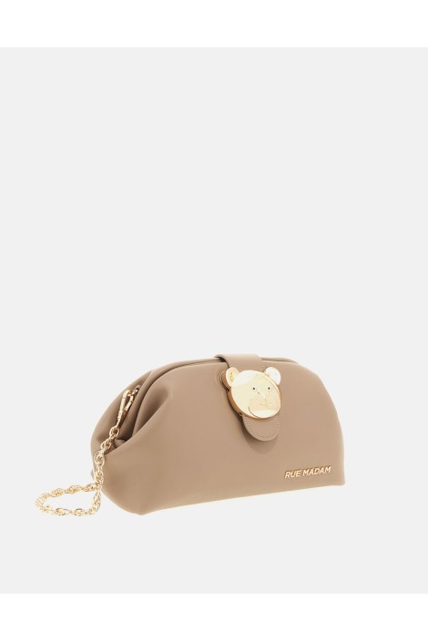 BOLSO THE POUCH TAUPE 2