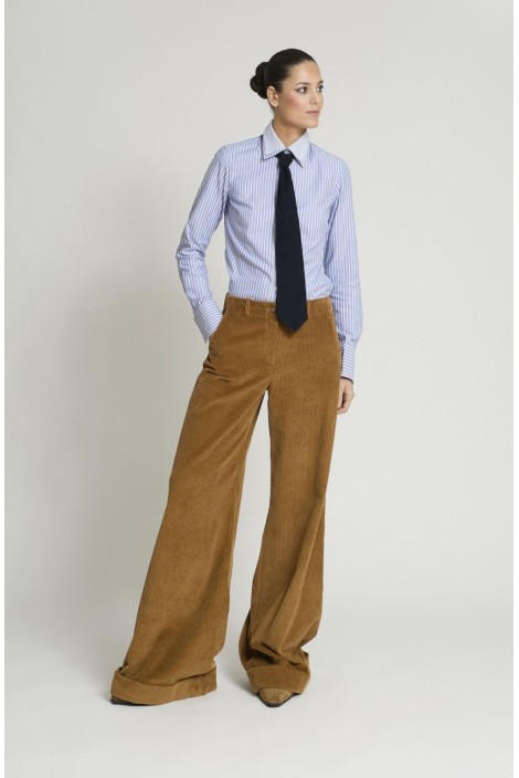PANTALON CHINO PANA CAMEL