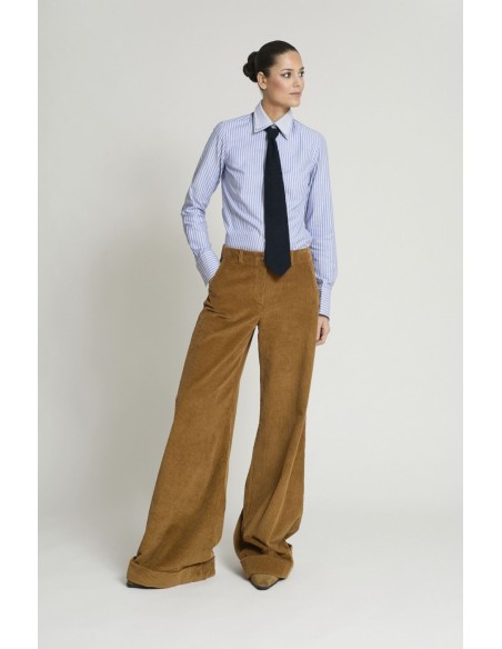 PANTALON CHINO PANA CAMEL