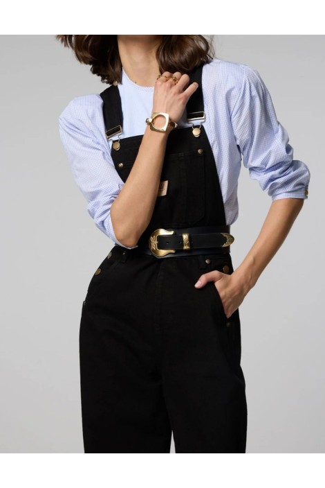 PETO DENIM NEGRO
