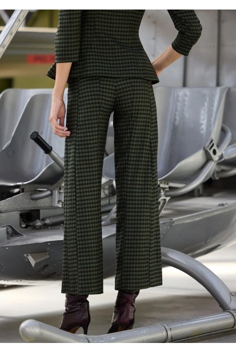 PANTALON MARINI VICHY VERDE 2
