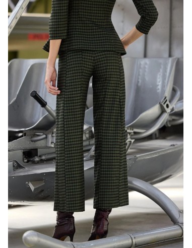 PANTALON MARINI VICHY VERDE