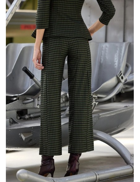 PANTALON MARINI VICHY VERDE