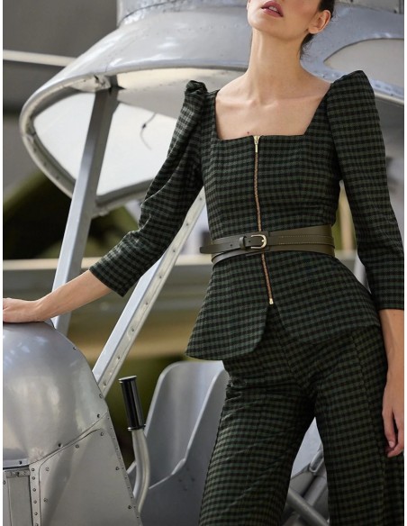 TOP MARINI VICHY VERDE