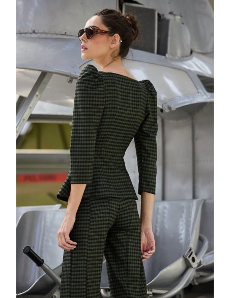 TOP MARINI VICHY VERDE