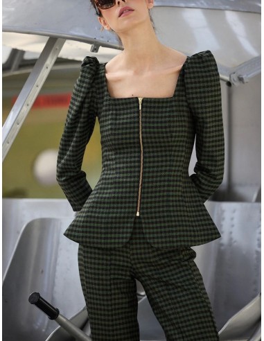 TOP MARINI VICHY VERDE