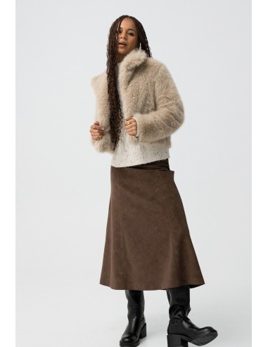 ABRIGO CORTO CON PELO ABRIGO CORTO CON PELO