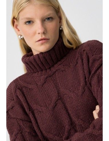 JERSEY DE PUNTO CABLE KNIT