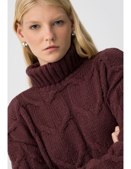 JERSEY DE PUNTO CABLE KNIT
