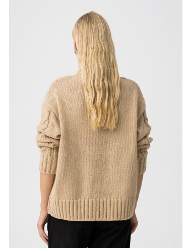 JERSEY DE PUNTO CABLE KNIT