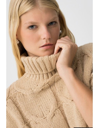 JERSEY DE PUNTO CABLE KNIT