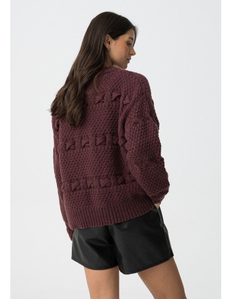 JERSEY OVERSIZED DE PUNTO MUSGO