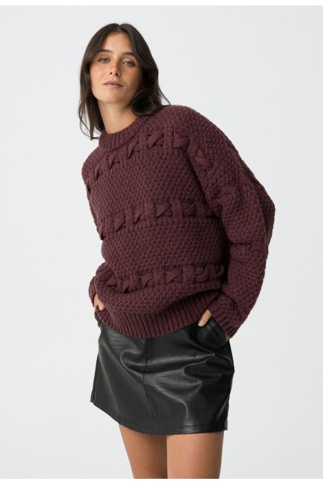 JERSEY OVERSIZED DE PUNTO MUSGO