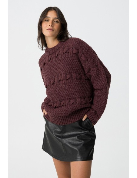 JERSEY OVERSIZED DE PUNTO MUSGO