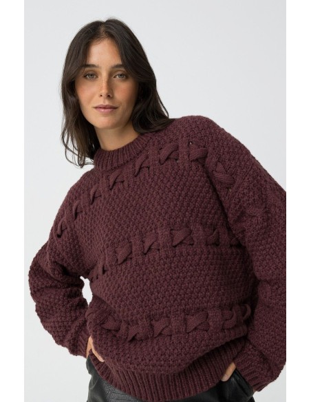 JERSEY OVERSIZED DE PUNTO MUSGO