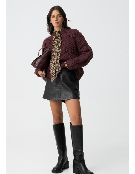 JERSEY OVERSIZED DE PUNTO MUSGO