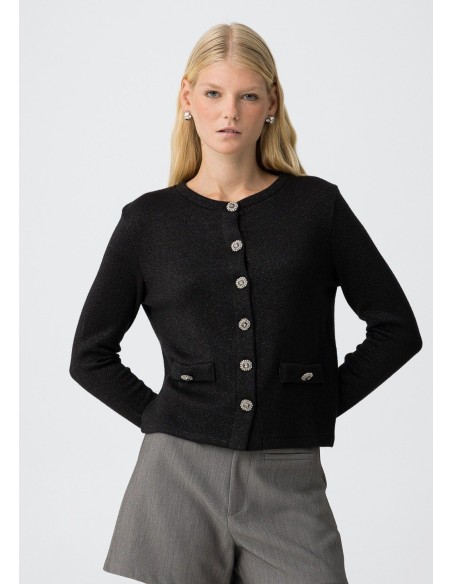 CÁRDIGAN HILO METALICO