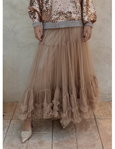 FALDA LARGA DE TUL