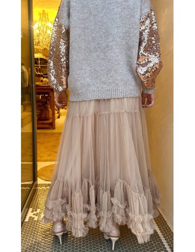 FALDA LARGA DE TUL