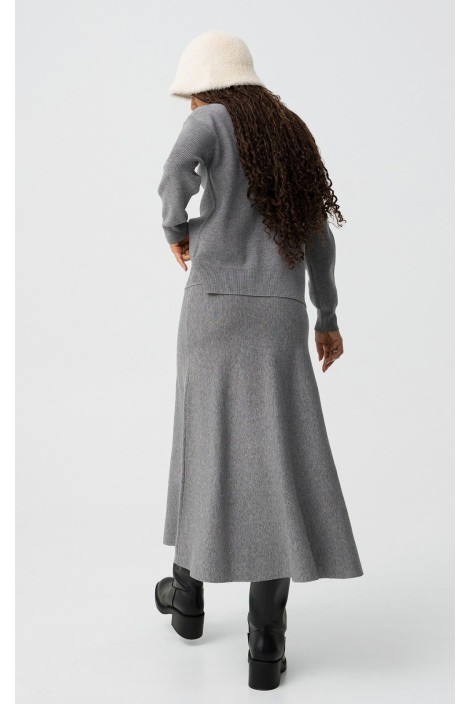 FALDA MIDI DE PUNTO CANALÉ ZOE 2