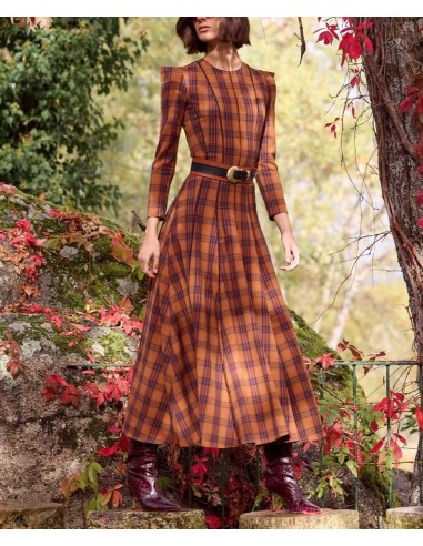 VESTIDO ROPE CUADROS VESTIDO ROPE CUADROS